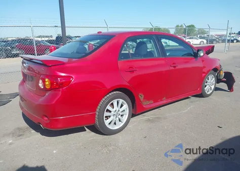 2010 Toyota Corolla S z USA, uszkodzony, nr VIN 2T1BU4EE6AC253811